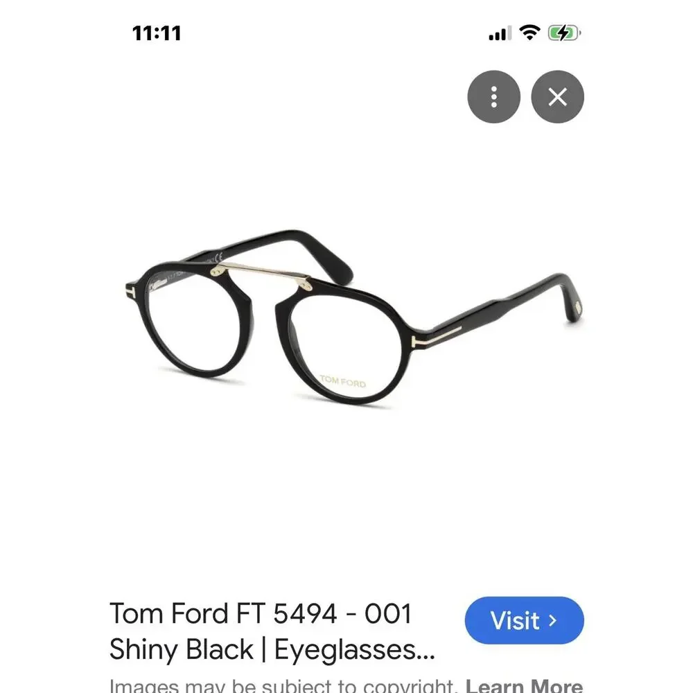 TOM FORD FRAMES WITH BOX, CASE, ACCESSORIES. RARE! - Picture 11 of 11